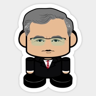 Jeb Bush Politico'bot Toy Robot Sticker